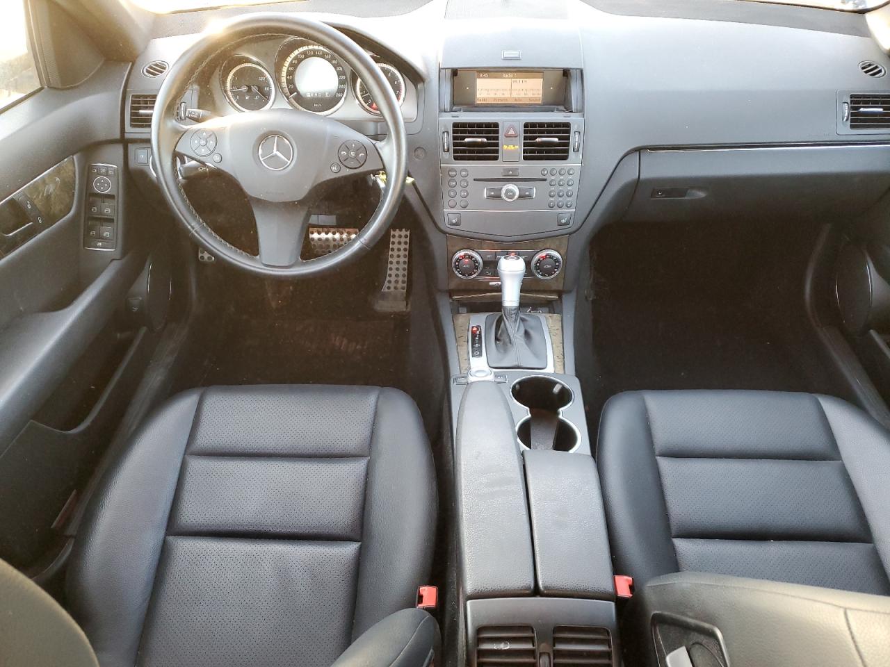 2011 Mercedes-benz C 300 4matic Black vin: WDDGF8BB1BA500178