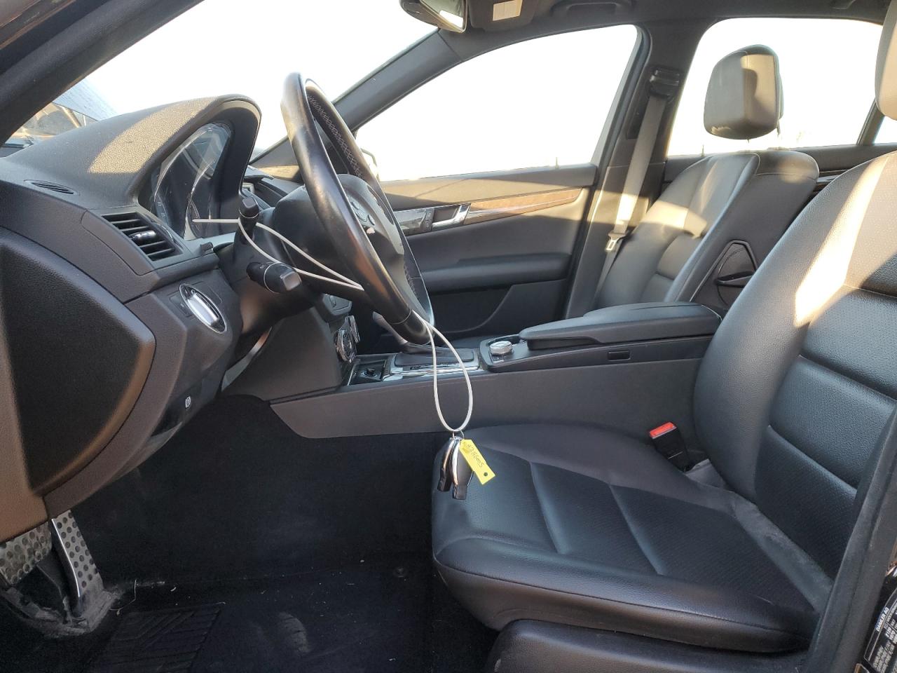 2011 Mercedes-benz C 300 4matic Black vin: WDDGF8BB1BA500178