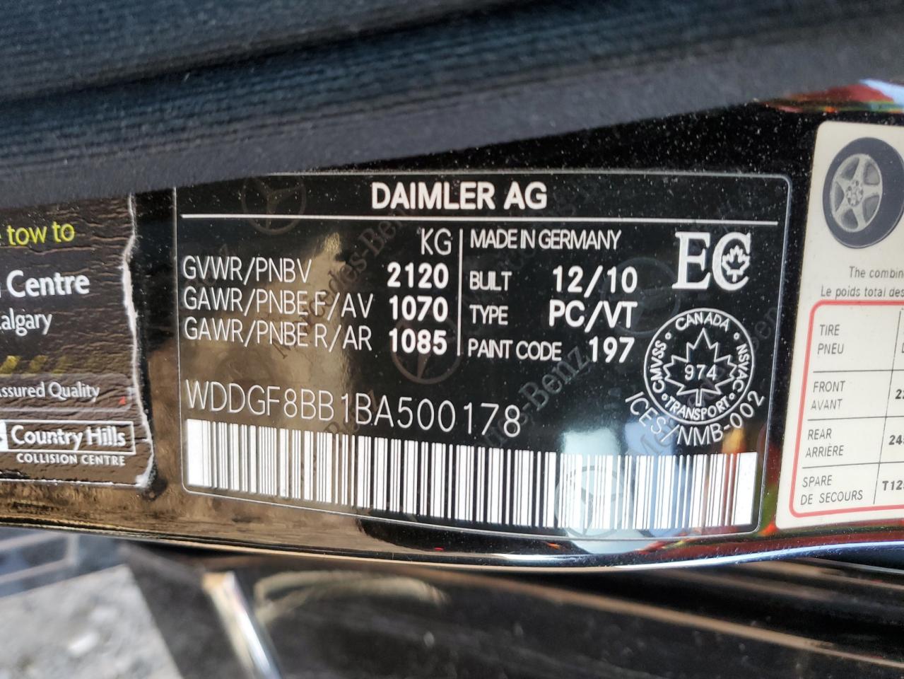 2011 Mercedes-benz C 300 4matic Black vin: WDDGF8BB1BA500178