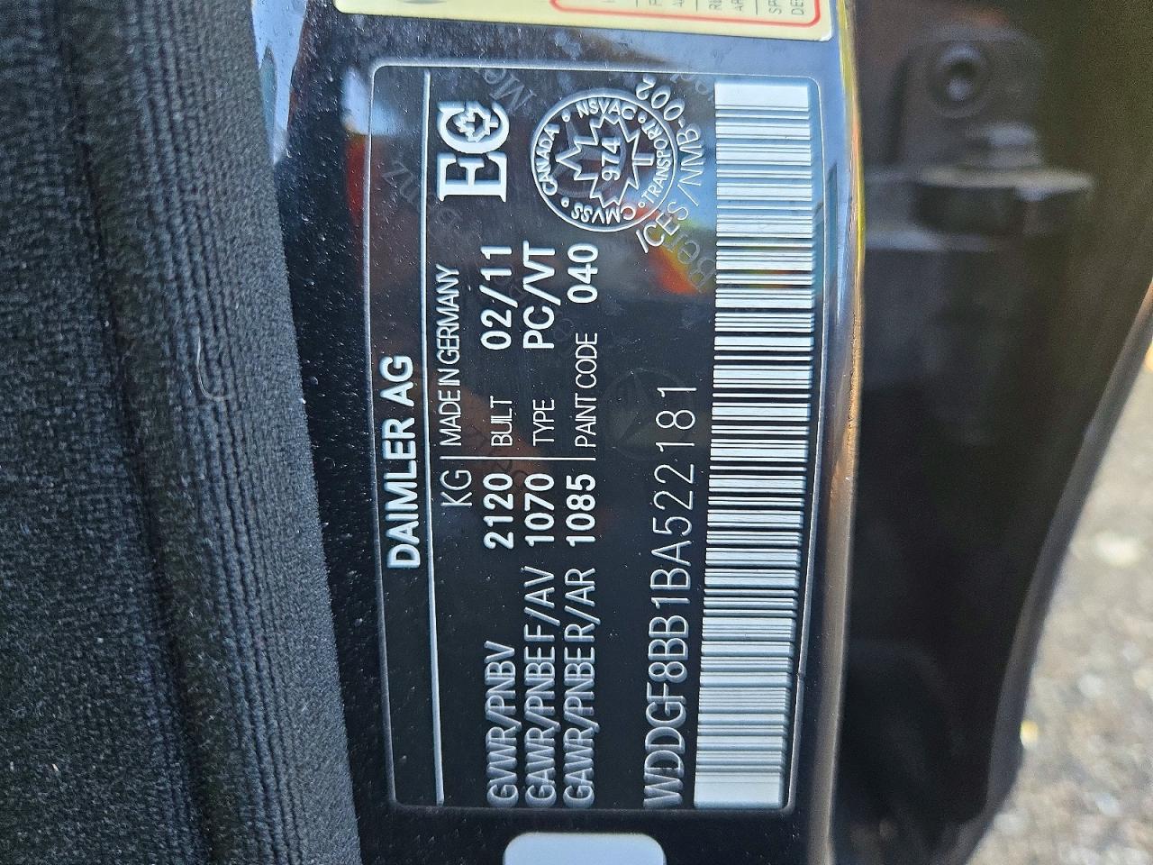 2011 Mercedes-benz C 300 4matic Черный vin: WDDGF8BB1BA522181