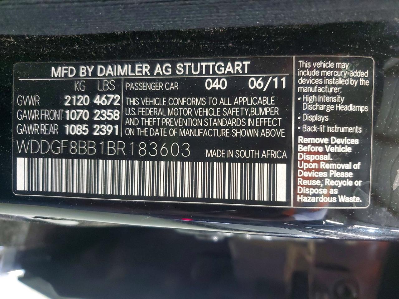 2011 Mercedes-benz C 300 4matic Black vin: WDDGF8BB1BR183603