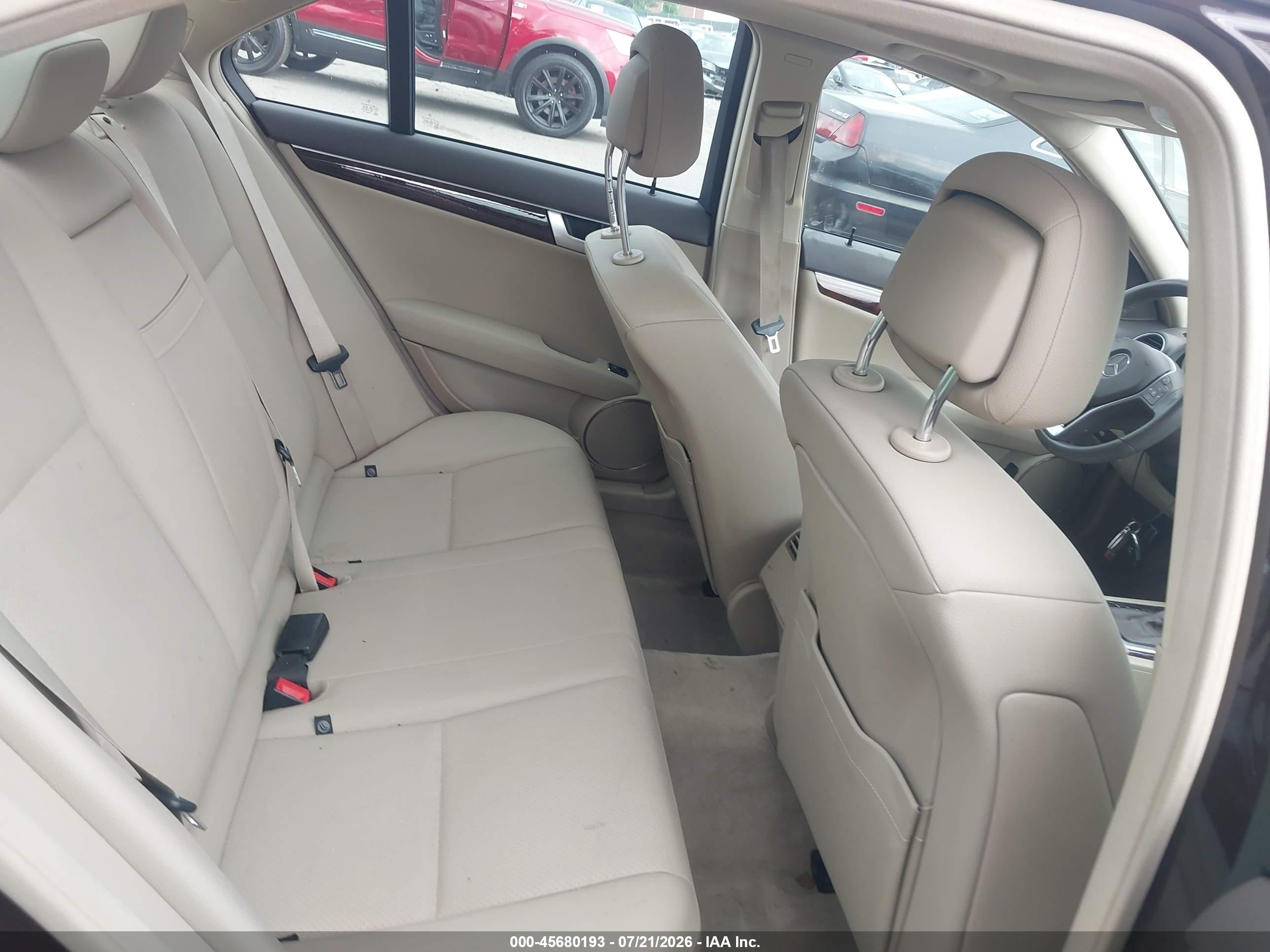 2012 Mercedes-benz C 300 Sport 4matic Dark Brown vin: WDDGF8BB1CA715528