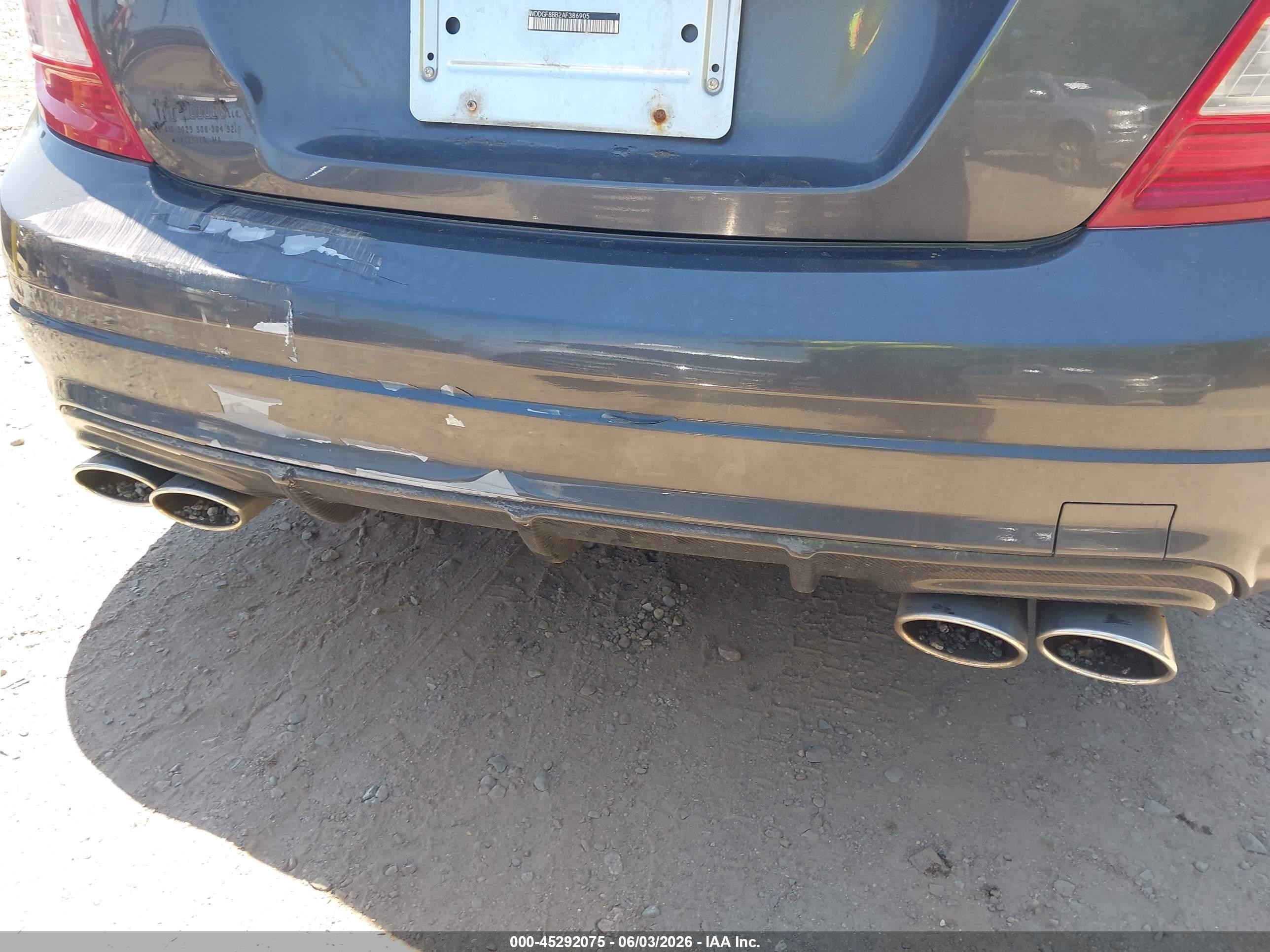 2010 Mercedes-benz C 300 Sport 4matic Gray vin: WDDGF8BB2AF386905