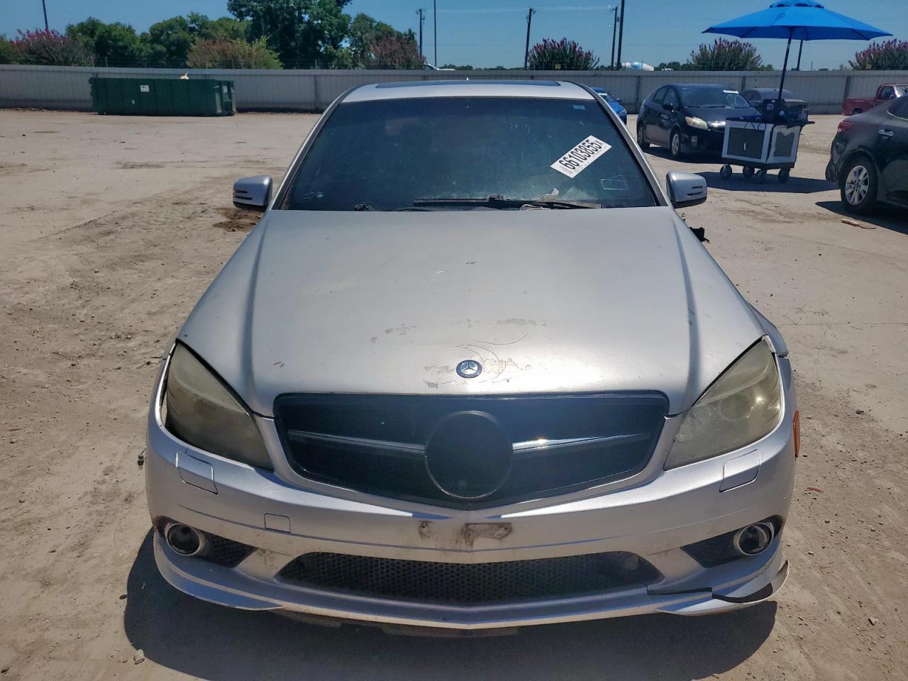 2010 Mercedes-benz C 300 4matic Silver vin: WDDGF8BB2AF446780
