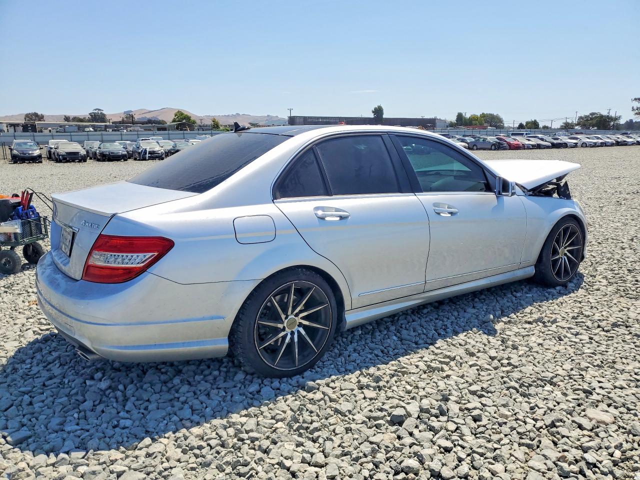 2010 Mercedes-benz C 300 4matic Серебряный vin: WDDGF8BB2AF464485