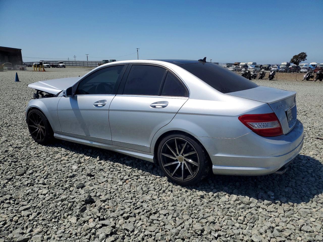 2010 Mercedes-benz C 300 4matic Серебряный vin: WDDGF8BB2AF464485