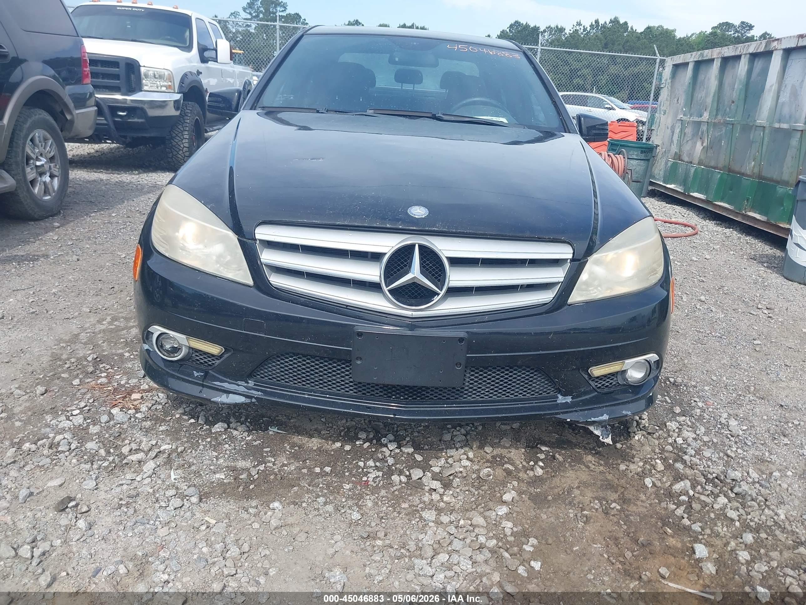 2010 Mercedes-benz C 300 Luxury 4matic/sport 4matic Черный vin: WDDGF8BB2AR126793