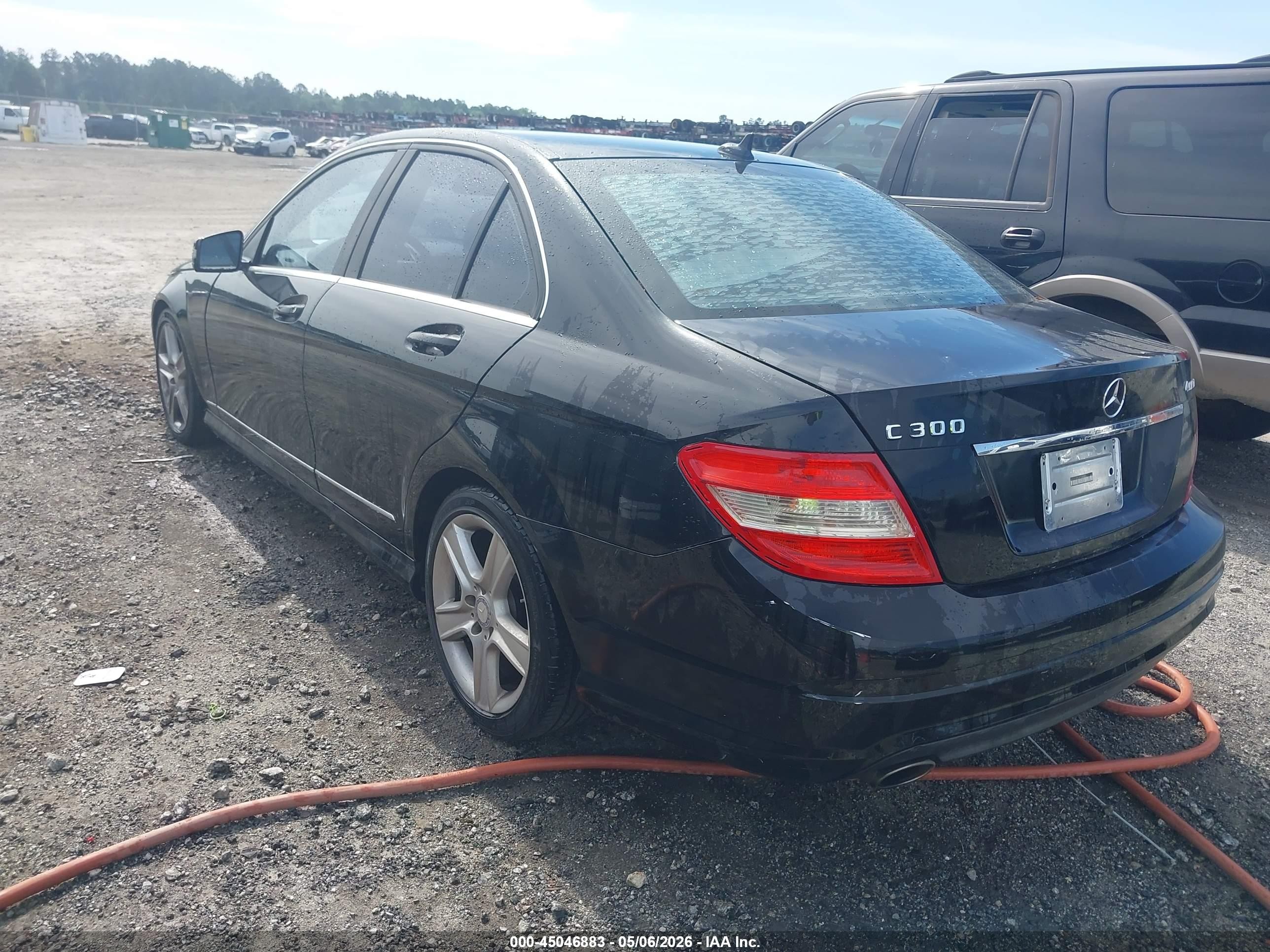 2010 Mercedes-benz C 300 Luxury 4matic/sport 4matic Черный vin: WDDGF8BB2AR126793