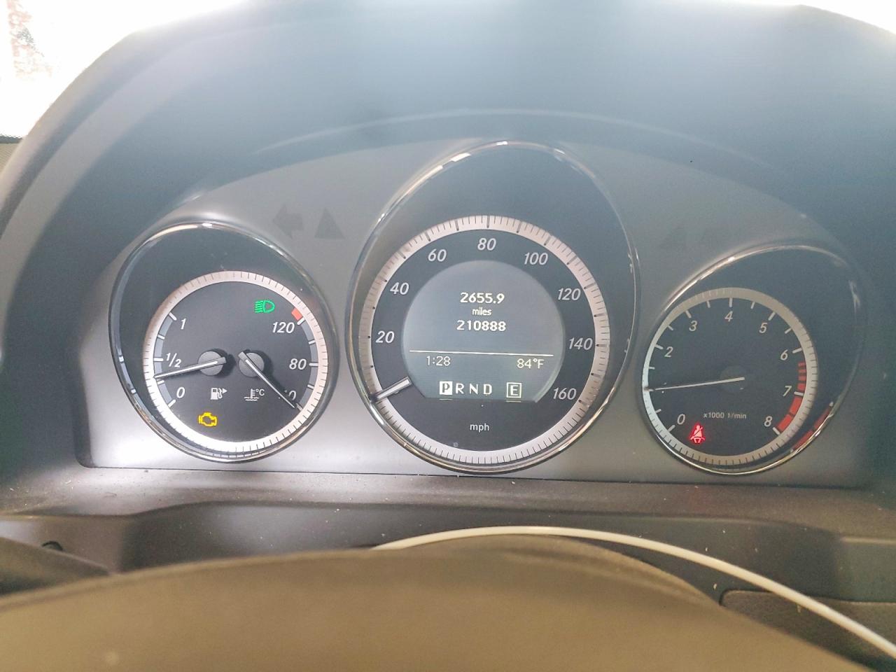 2010 Mercedes-benz C 300 4matic Red vin: WDDGF8BB3AF435805