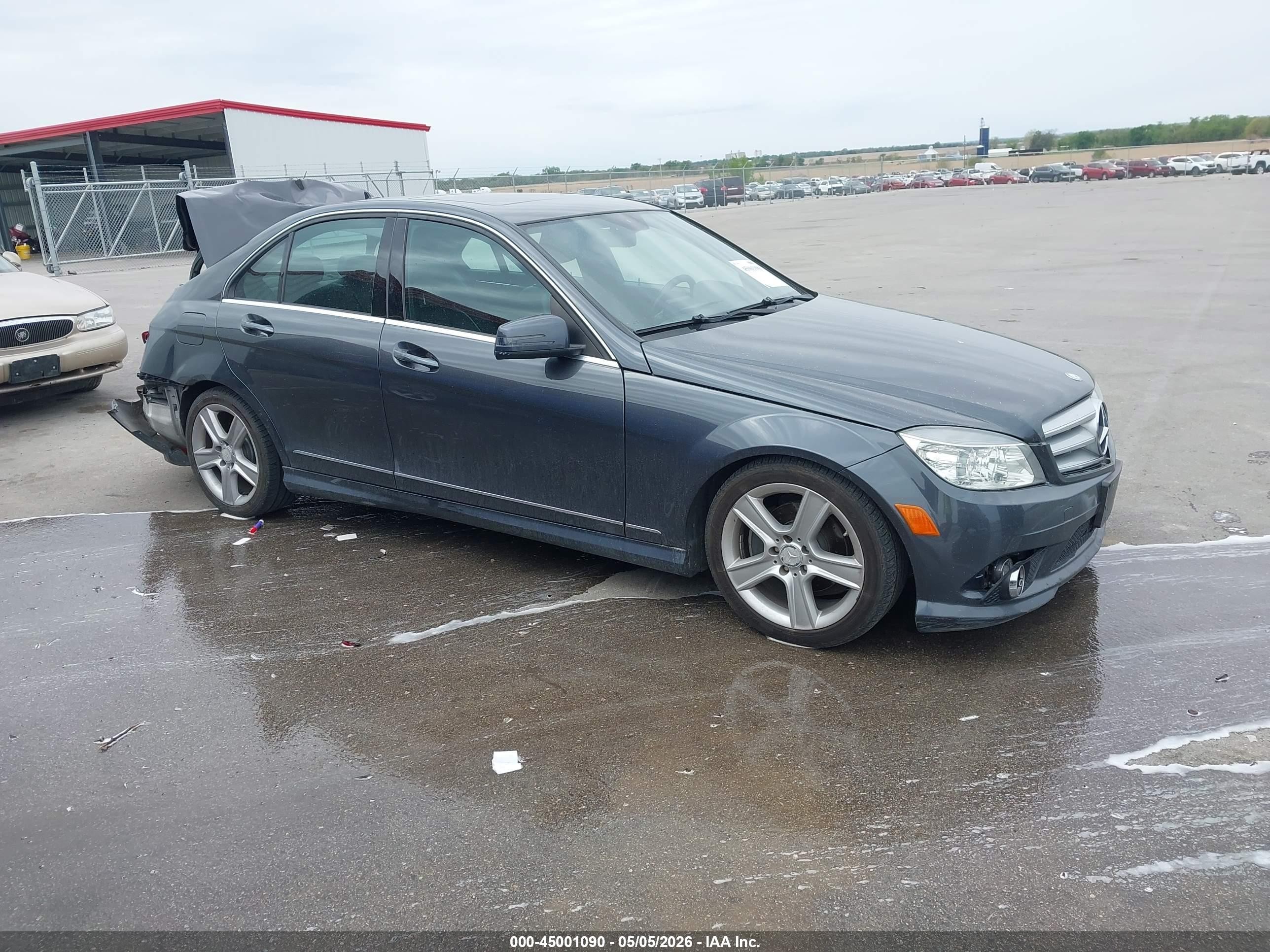 2010 Mercedes-benz C 300 Sport 4matic Gray vin: WDDGF8BB3AF441894