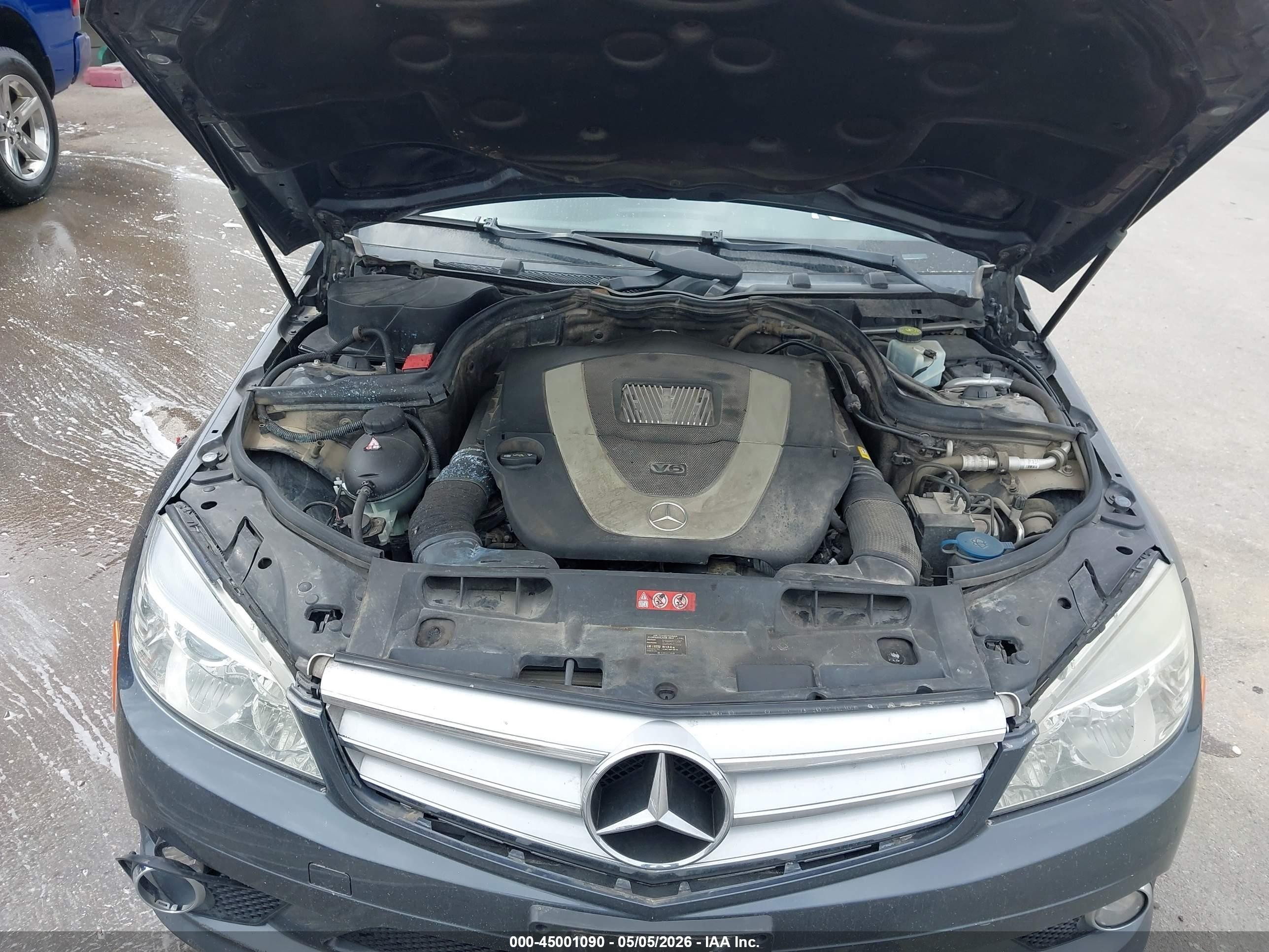 2010 Mercedes-benz C 300 Sport 4matic Gray vin: WDDGF8BB3AF441894