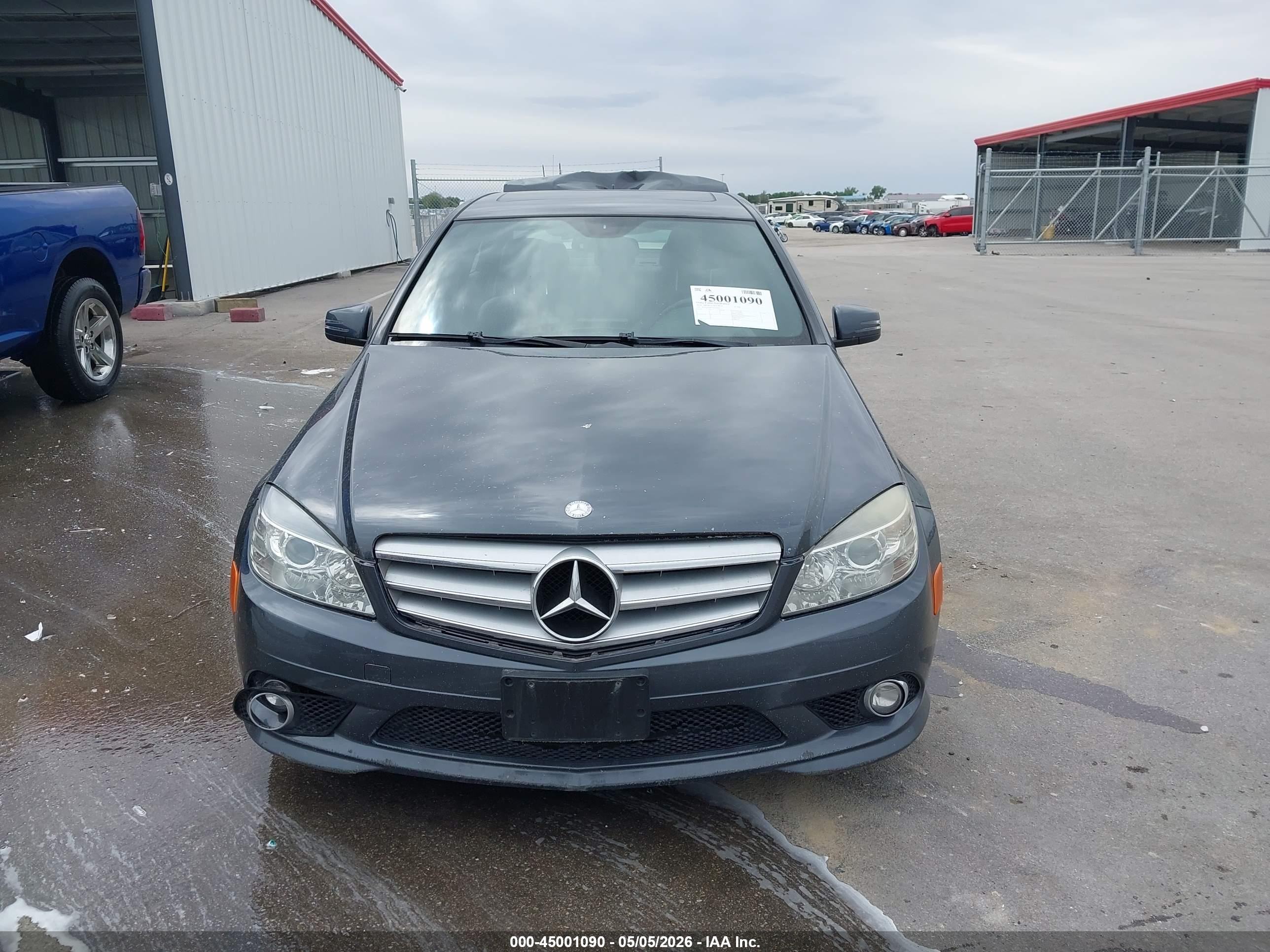 2010 Mercedes-benz C 300 Sport 4matic Gray vin: WDDGF8BB3AF441894