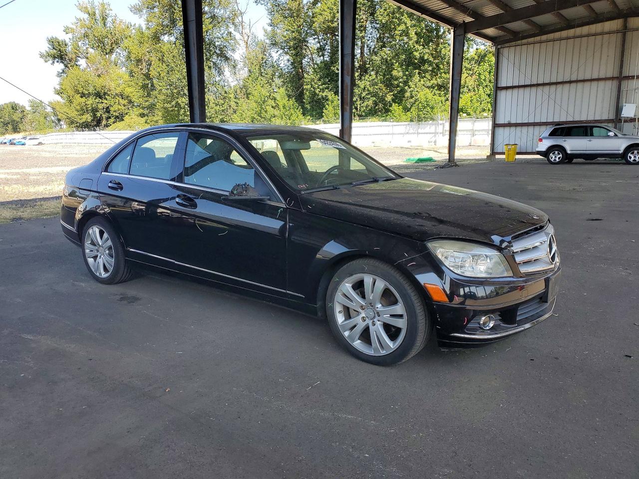 2010 Mercedes-benz C 300 4matic Black vin: WDDGF8BB3AF461403
