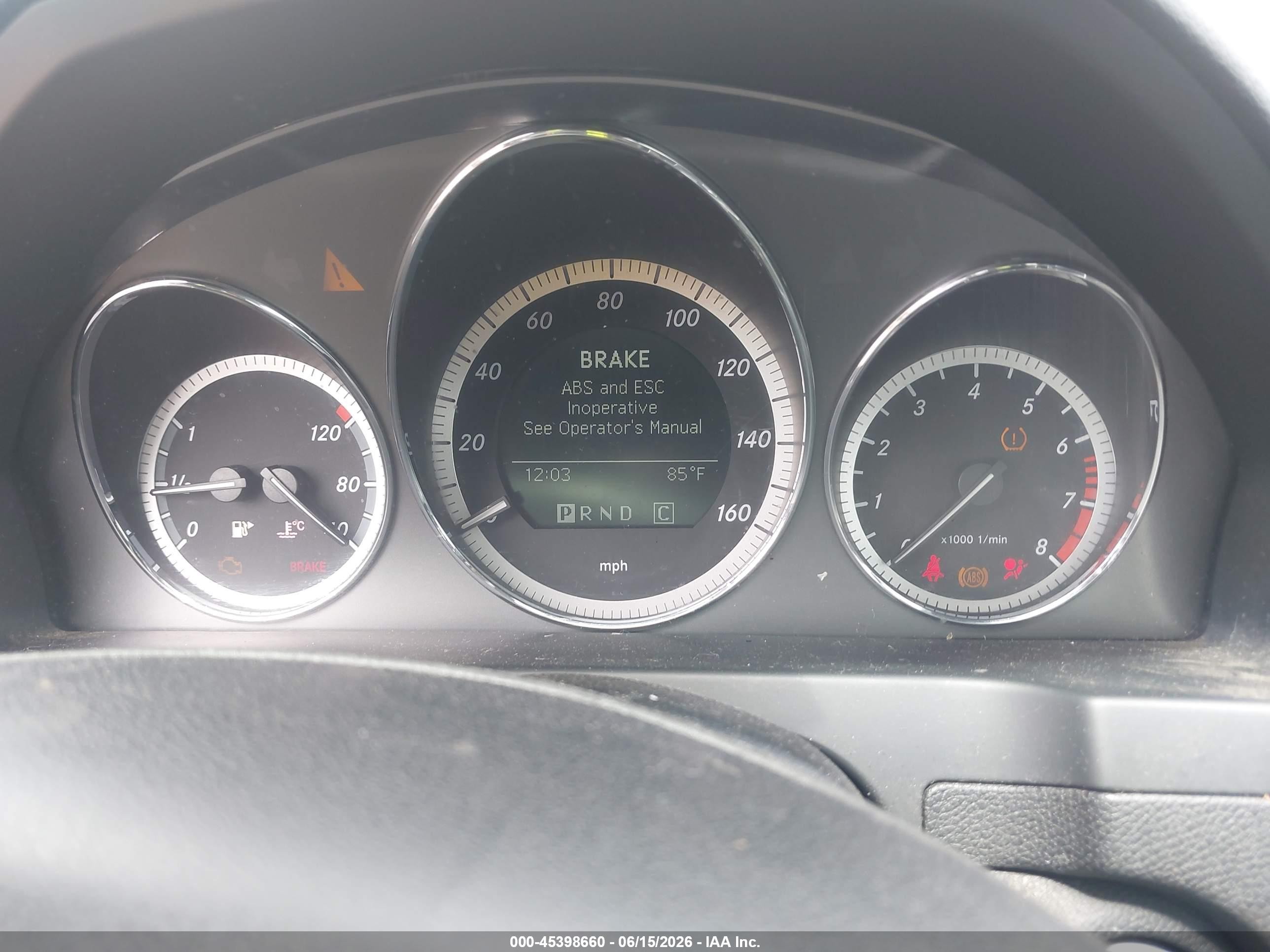 2010 Mercedes-benz C 300 Luxury 4matic/sport 4matic Black vin: WDDGF8BB3AF471543