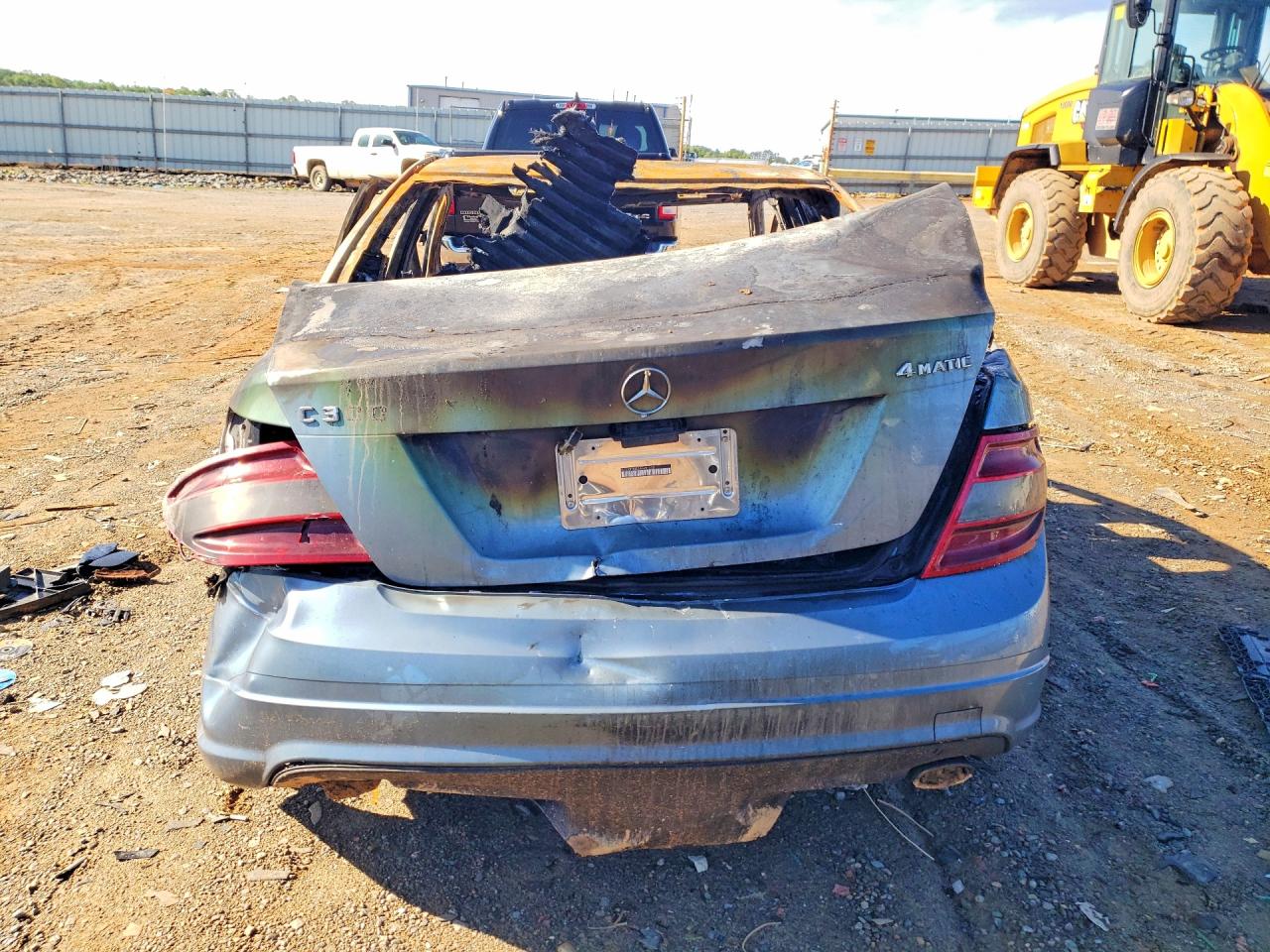 2010 Mercedes-benz C 300 4matic Синий vin: WDDGF8BB3AF481330