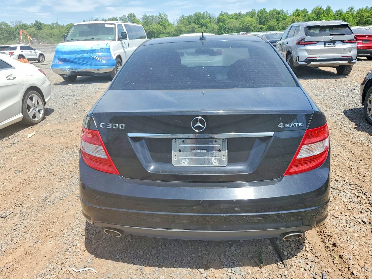 2011 Mercedes-benz 300c Черный vin: WDDGF8BB3BR133950