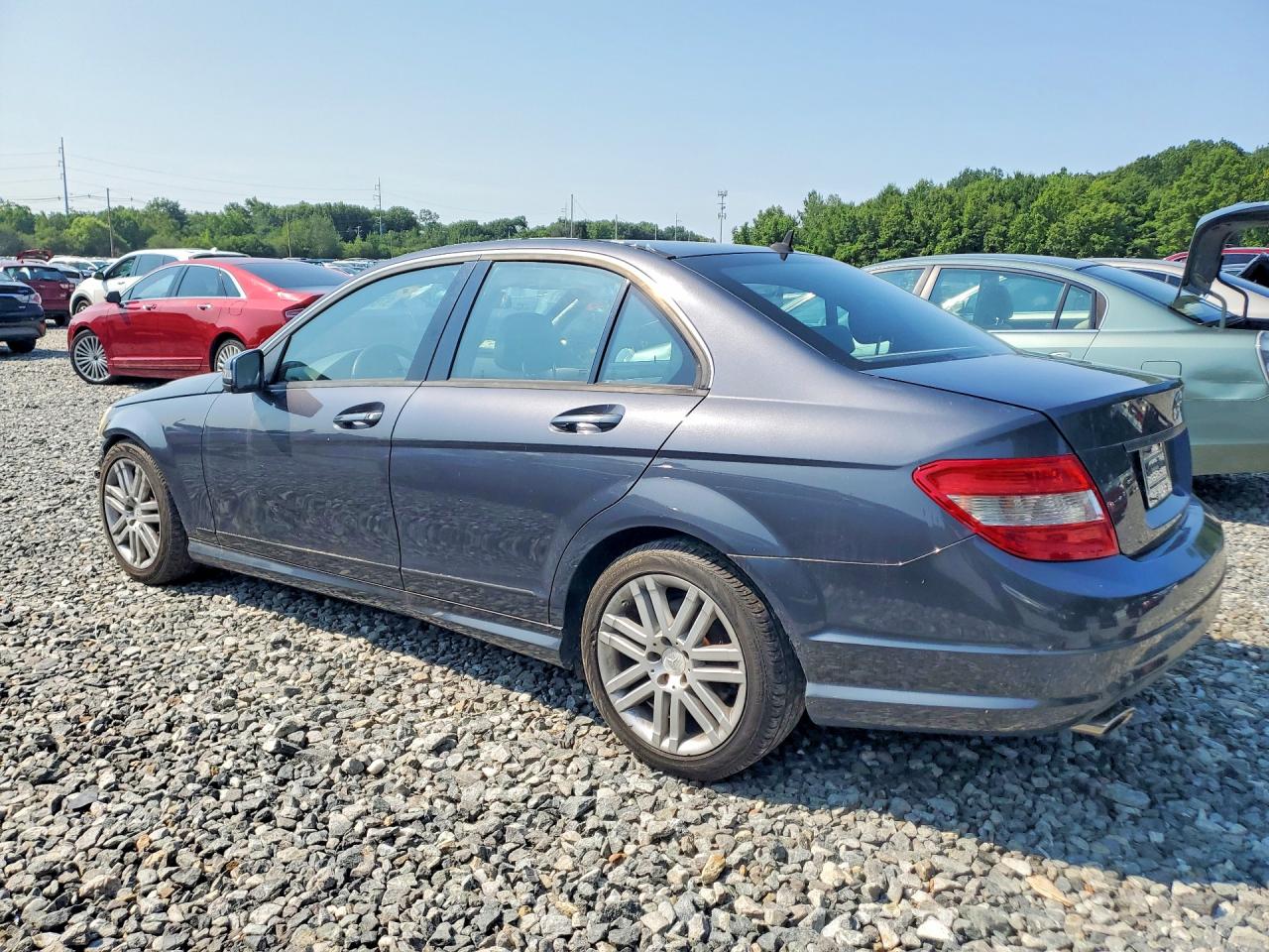 2011 Mercedes-benz C 300 4matic Gray vin: WDDGF8BB3BR133995