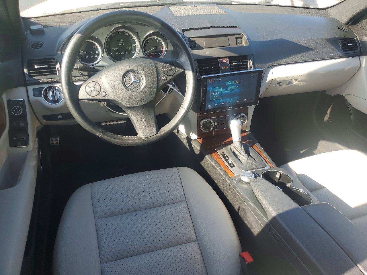 2011 Mercedes-benz C 300 4matic Black vin: WDDGF8BB3BR145144