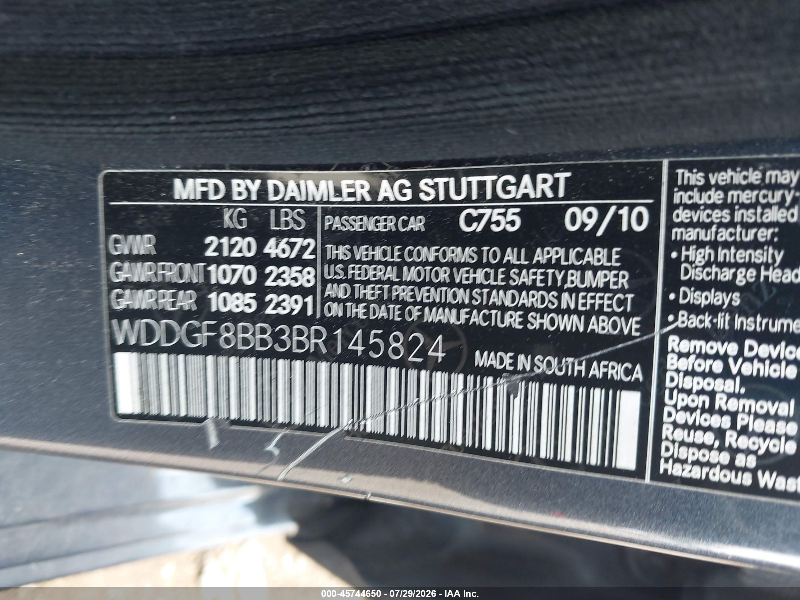 2011 Mercedes-benz C 300 Luxury 4matic/sport 4matic Gray vin: WDDGF8BB3BR145824