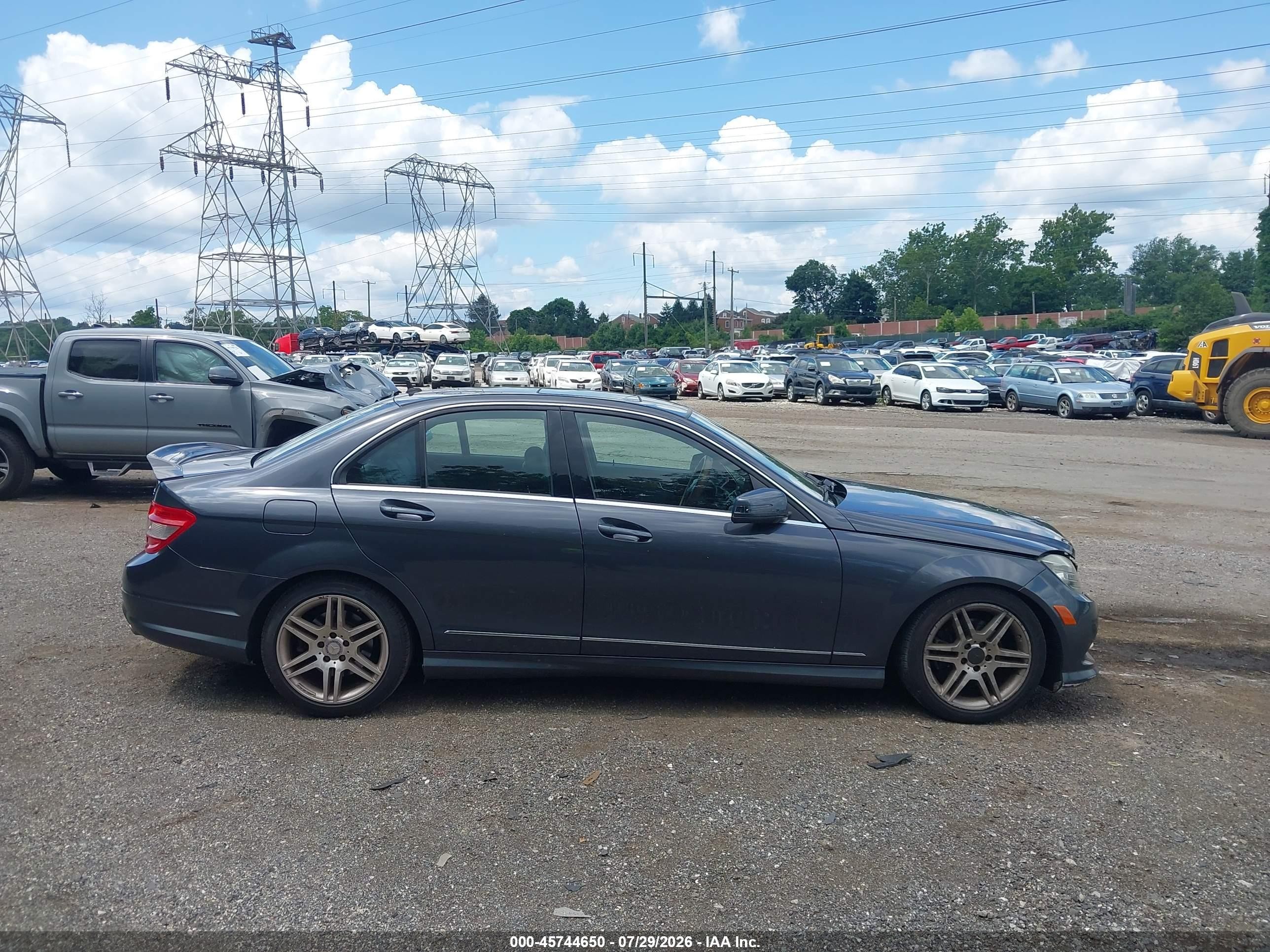 2011 Mercedes-benz C 300 Luxury 4matic/sport 4matic Gray vin: WDDGF8BB3BR145824