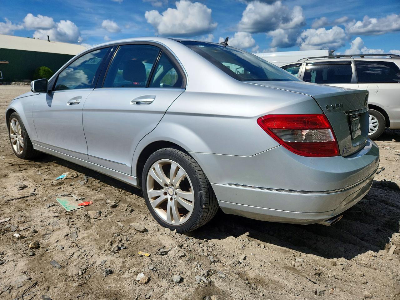 2011 Mercedes-benz C 300 4matic Gray vin: WDDGF8BB3BR151462