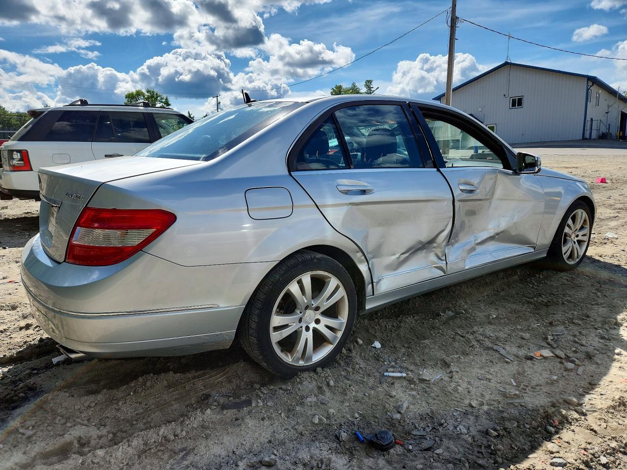 2011 Mercedes-benz C 300 4matic Gray vin: WDDGF8BB3BR151462