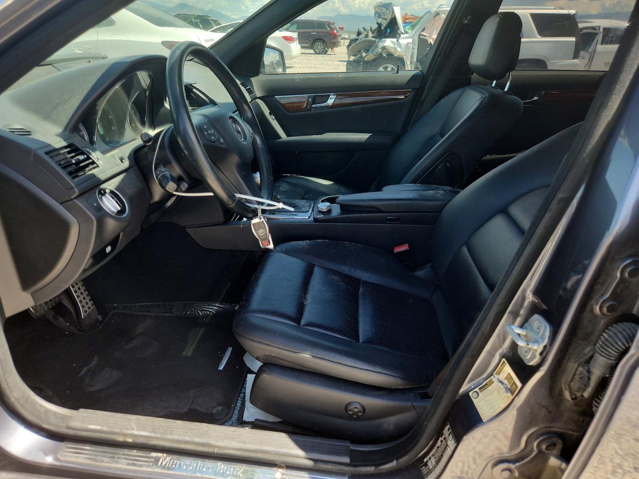 2011 Mercedes-benz C 300 4matic Угольный vin: WDDGF8BB3BR151719