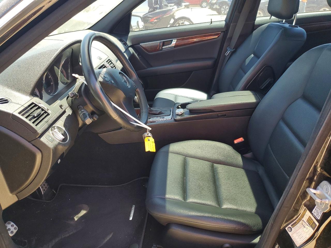 2011 Mercedes-benz C 300 4matic Black vin: WDDGF8BB3BR161411