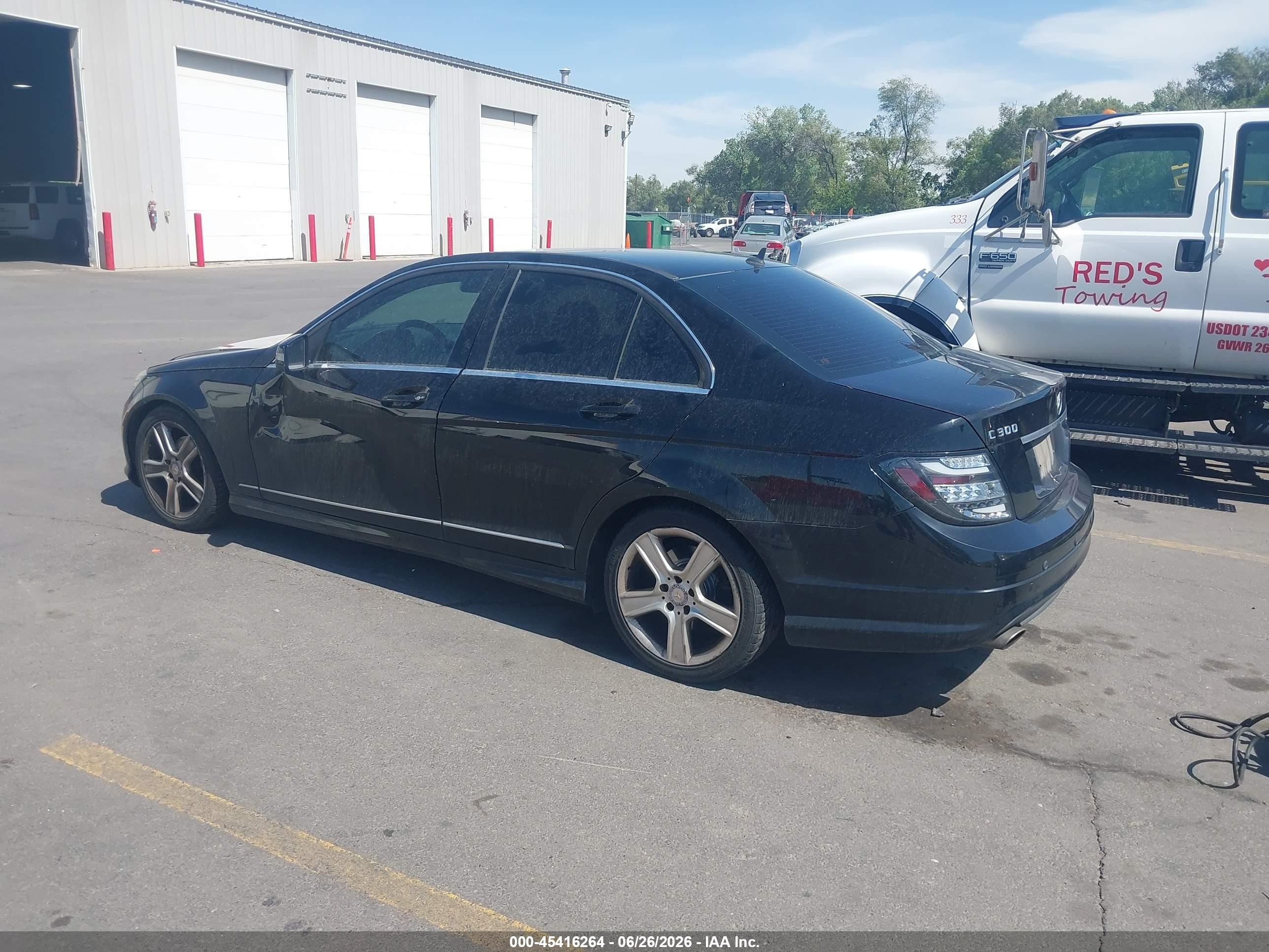 2011 Mercedes-benz C 300 Luxury 4matic/sport 4matic Серый vin: WDDGF8BB3BR164681