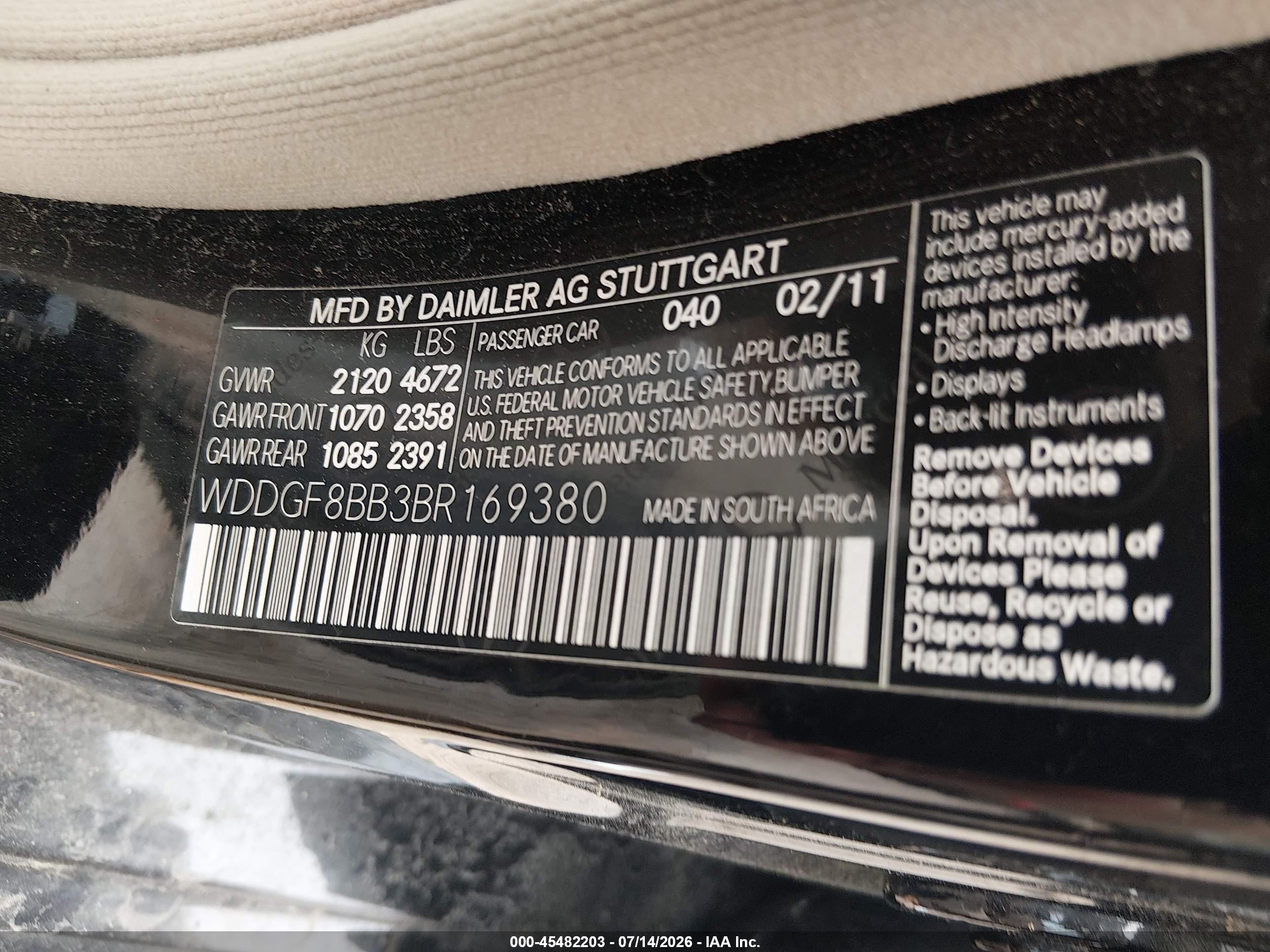 2011 Mercedes-benz C 300 Sport 4matic Black vin: WDDGF8BB3BR169380