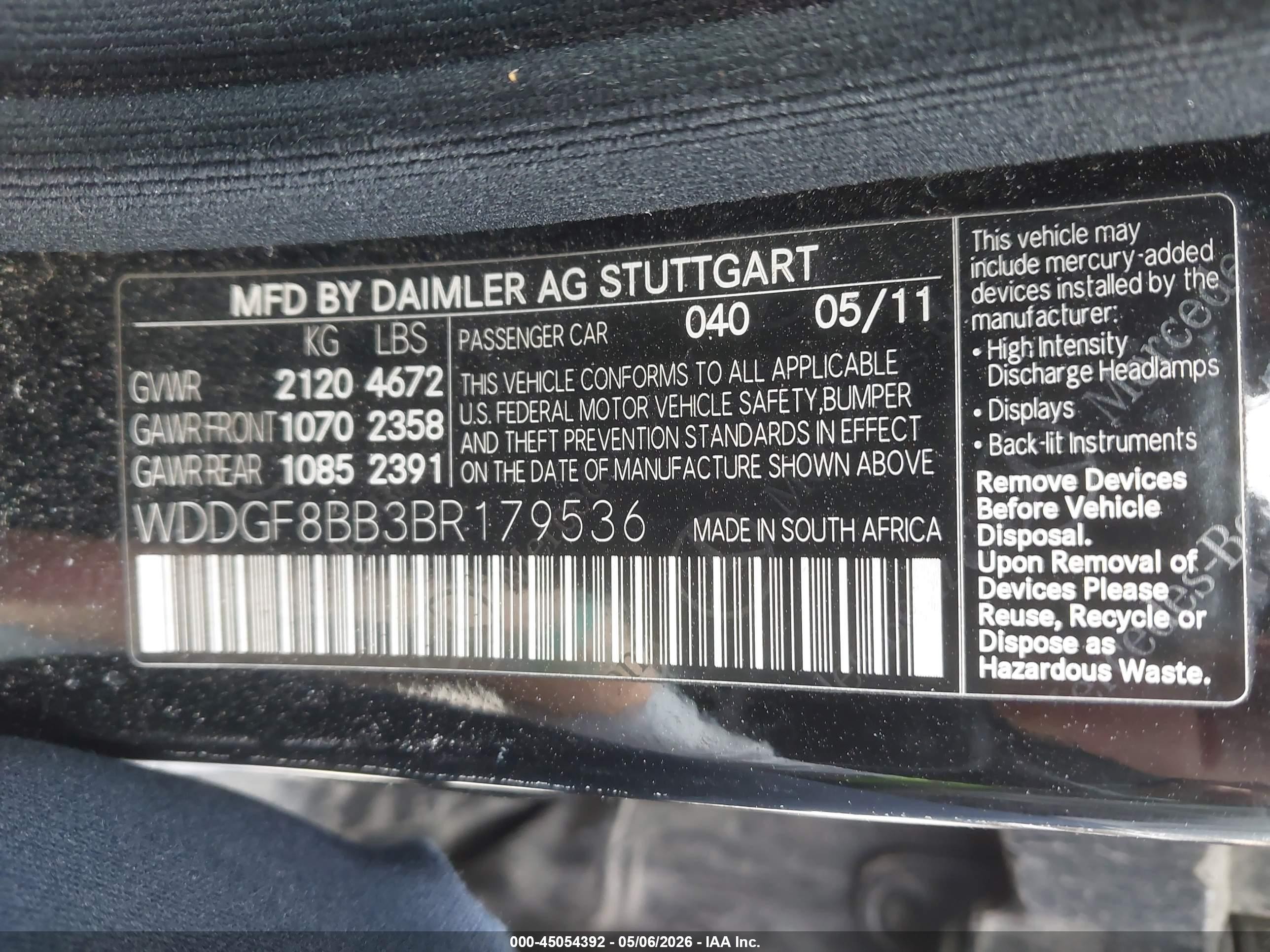 2011 Mercedes-benz C 300 Luxury 4matic/sport 4matic Black vin: WDDGF8BB3BR179536
