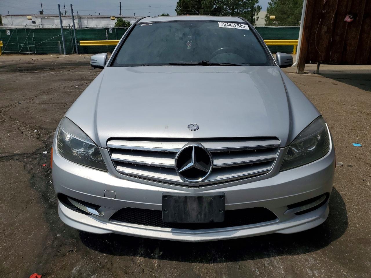 2011 Mercedes-benz C 300 4matic Silver vin: WDDGF8BB3BR184400