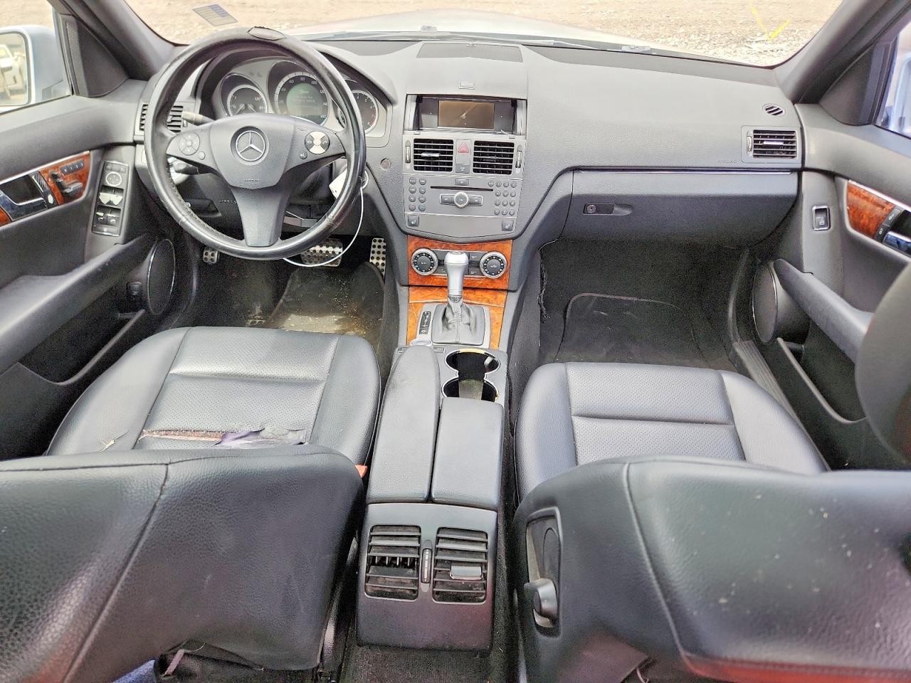 2010 Mercedes-benz C 300 4matic Silver vin: WDDGF8BB4AF409987