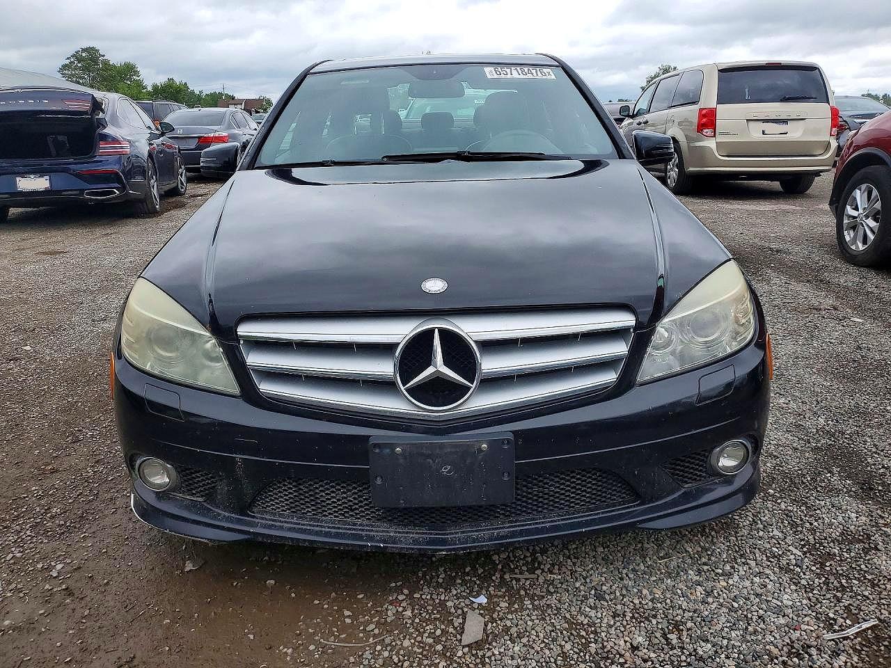 2010 Mercedes-benz C 300 4matic Black vin: WDDGF8BB4AF463726
