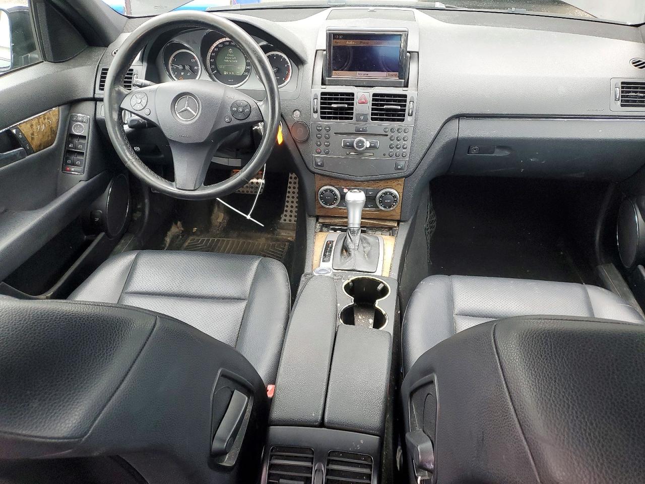 2010 Mercedes-benz C 300 4matic Black vin: WDDGF8BB4AF463726