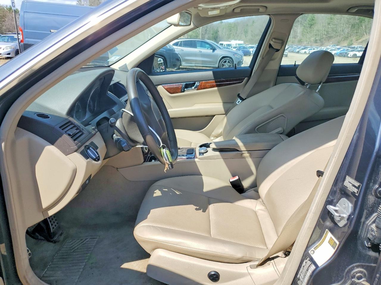 2010 Mercedes-benz C 300 4matic Серый vin: WDDGF8BB4AF478498