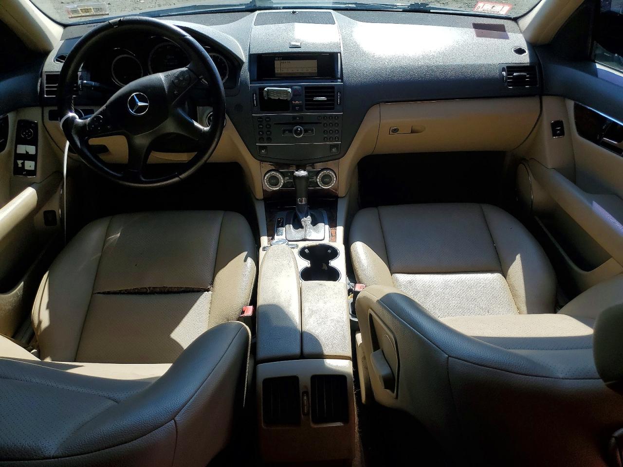 2010 Mercedes-benz C 300 4matic Синий vin: WDDGF8BB4AR108330
