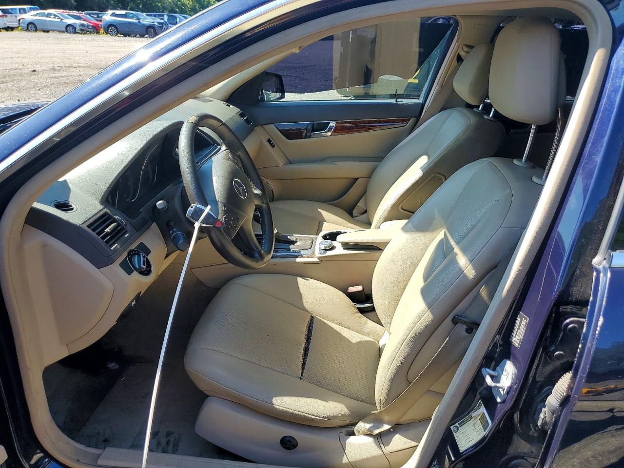 2010 Mercedes-benz C 300 4matic Синий vin: WDDGF8BB4AR108330