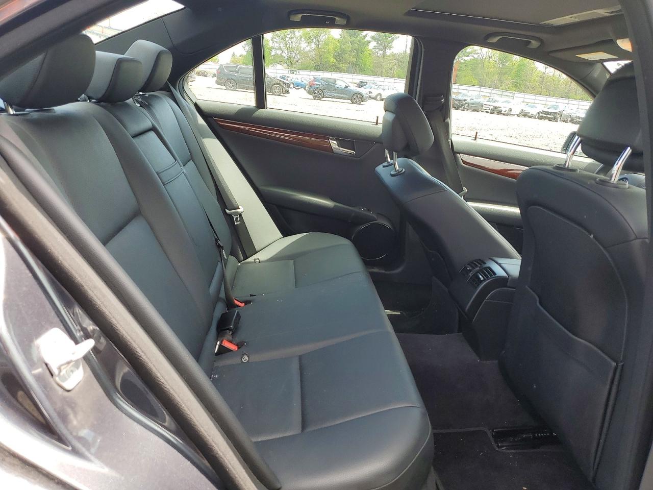 2011 Mercedes-benz C 300 4matic Gray vin: WDDGF8BB4BA502667