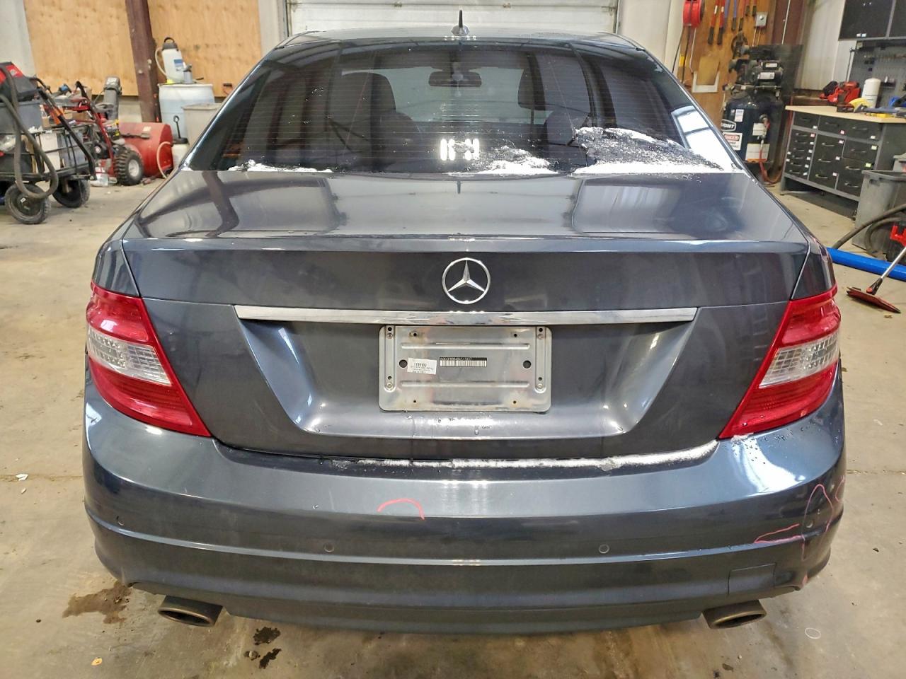 2011 Mercedes-benz C 300 4matic Black vin: WDDGF8BB4BA515807