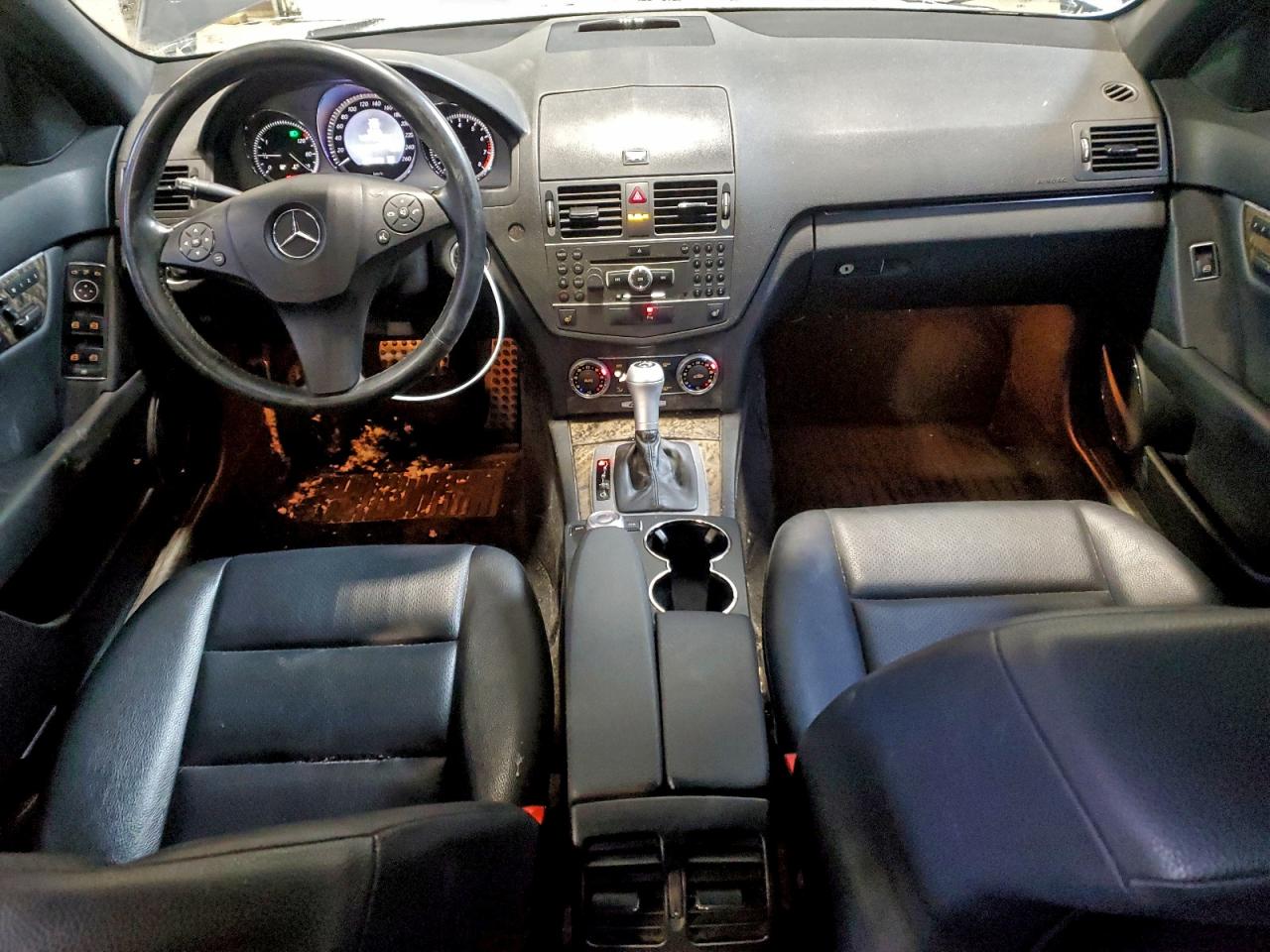 2011 Mercedes-benz C 300 4matic Black vin: WDDGF8BB4BA515807