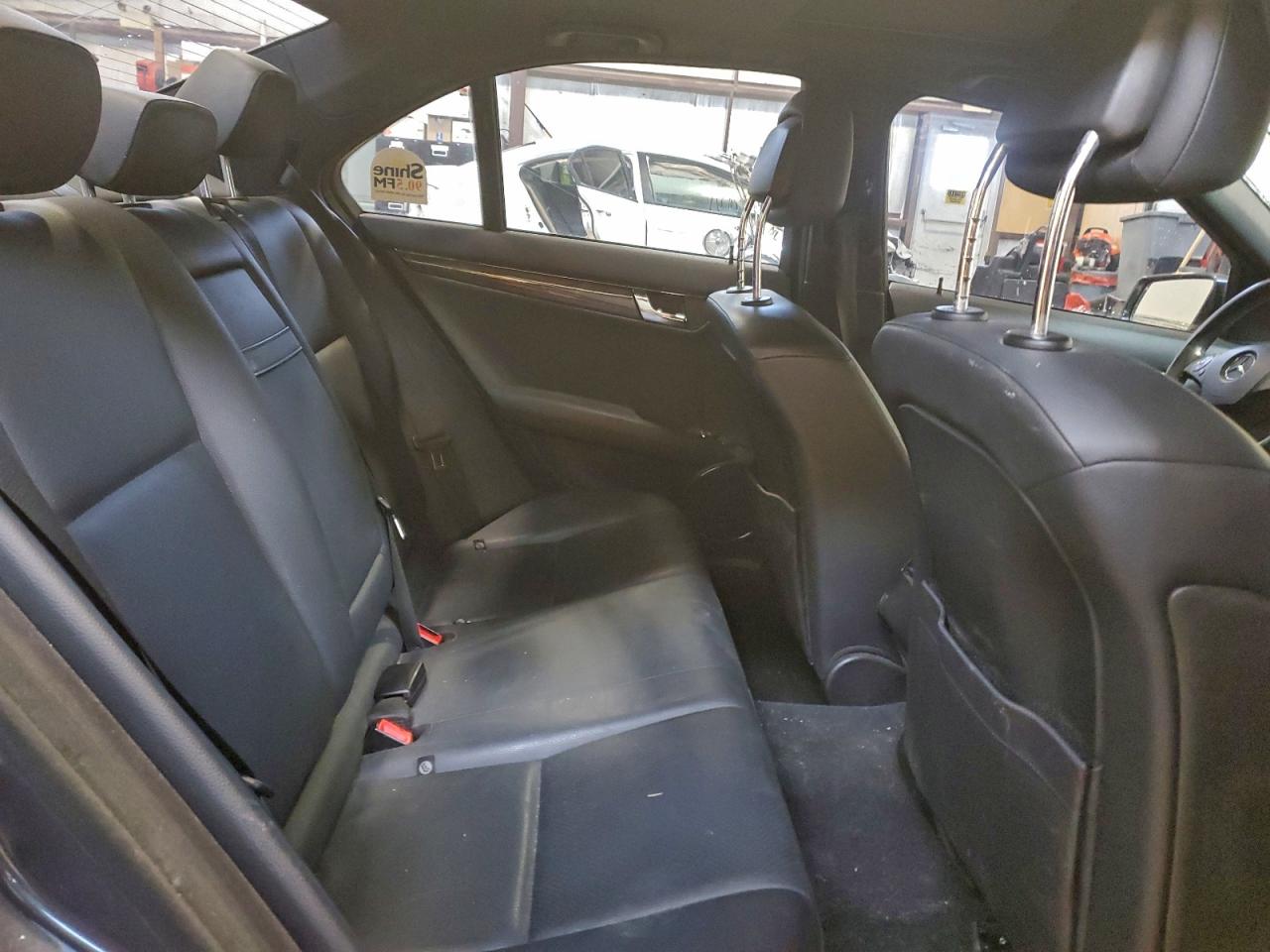2011 Mercedes-benz C 300 4matic Black vin: WDDGF8BB4BA515807
