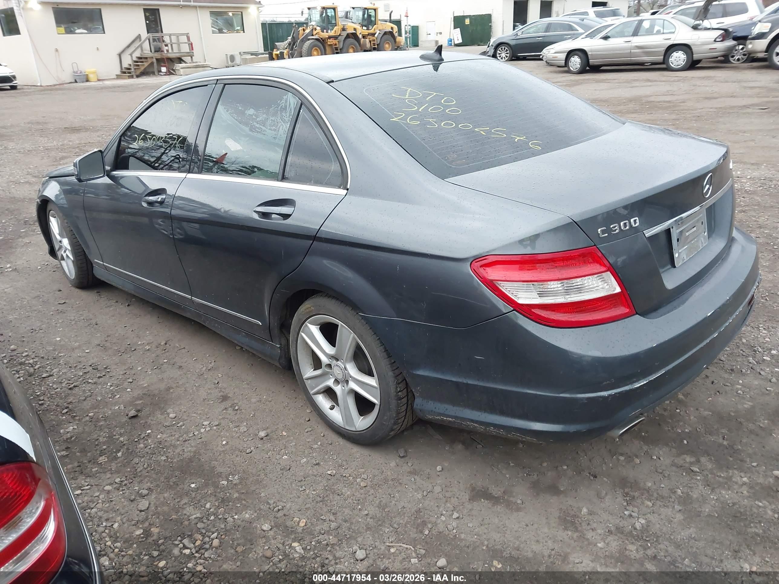 2011 Mercedes-benz C 300 Luxury 4matic/sport 4matic Gray vin: WDDGF8BB4BF527569