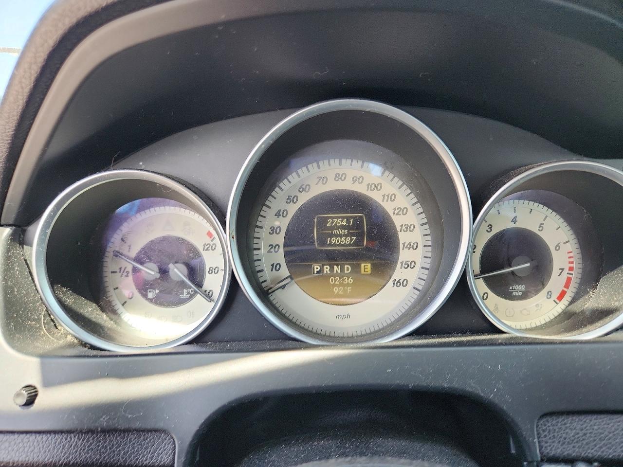 2012 Mercedes-benz C 300 4matic Gray vin: WDDGF8BB4CF857312
