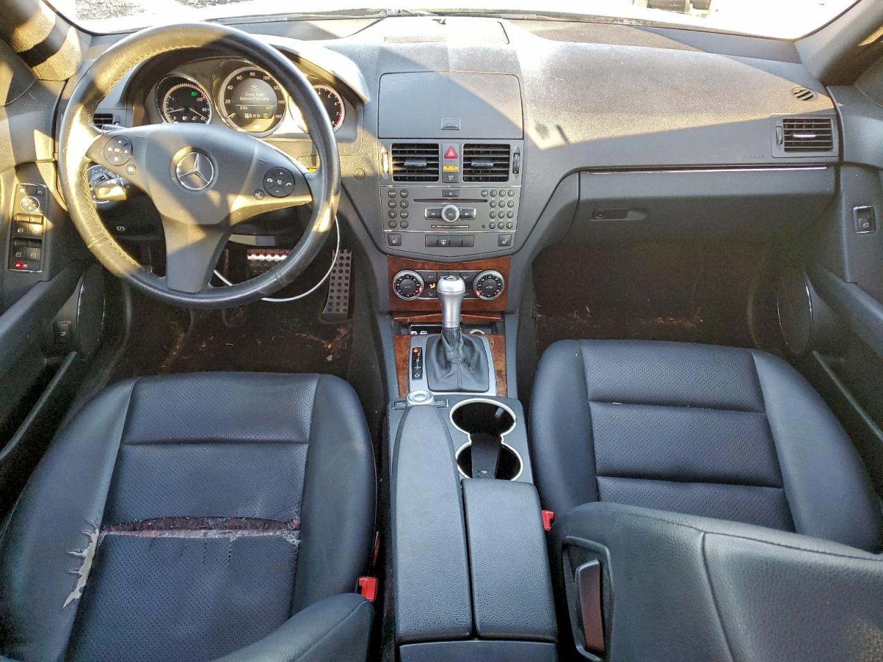 2010 Mercedes-benz C 300 4matic Silver vin: WDDGF8BB5AF401638