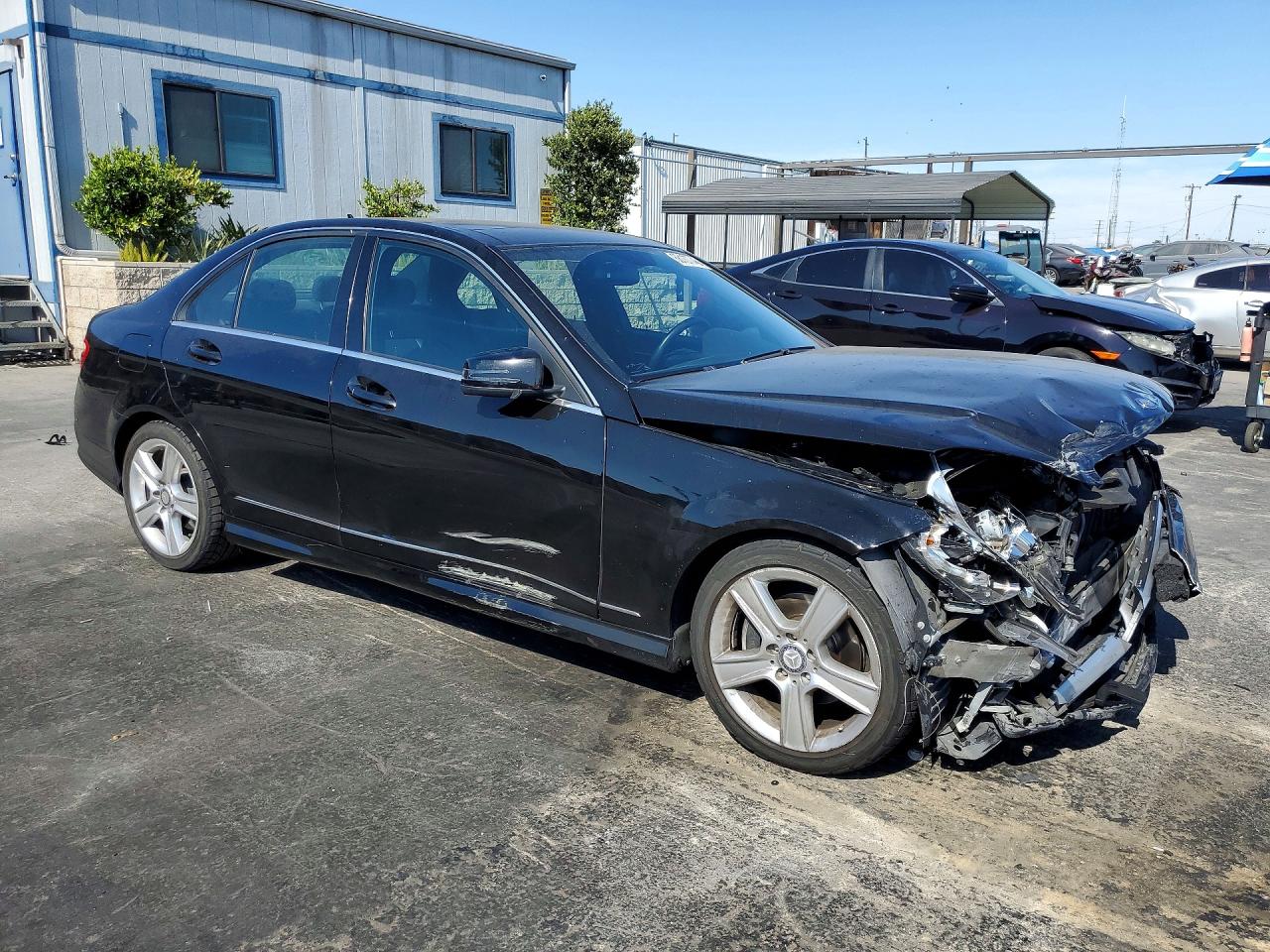 2010 Mercedes-benz C 300 4matic Black vin: WDDGF8BB5AF405253