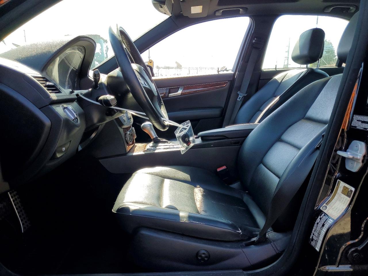 2010 Mercedes-benz C 300 4matic Black vin: WDDGF8BB5AF405253