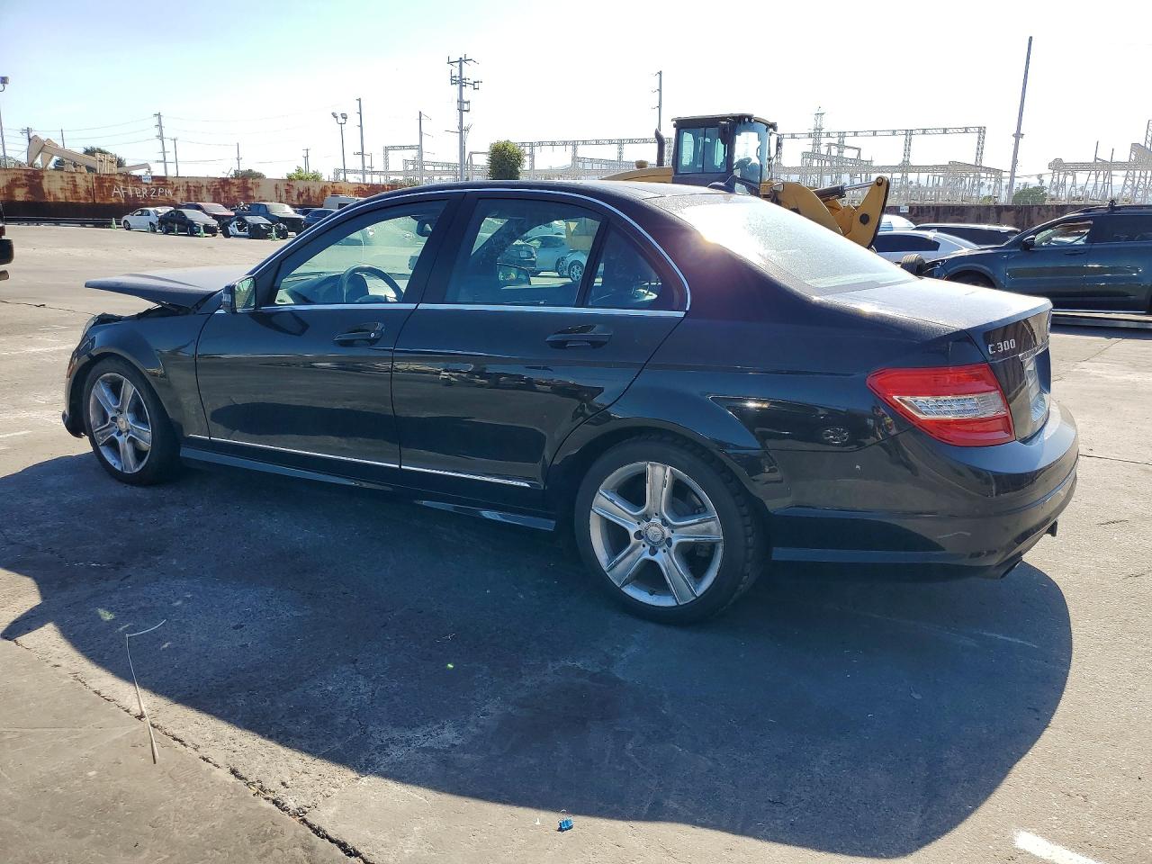 2010 Mercedes-benz C 300 4matic Black vin: WDDGF8BB5AF405253