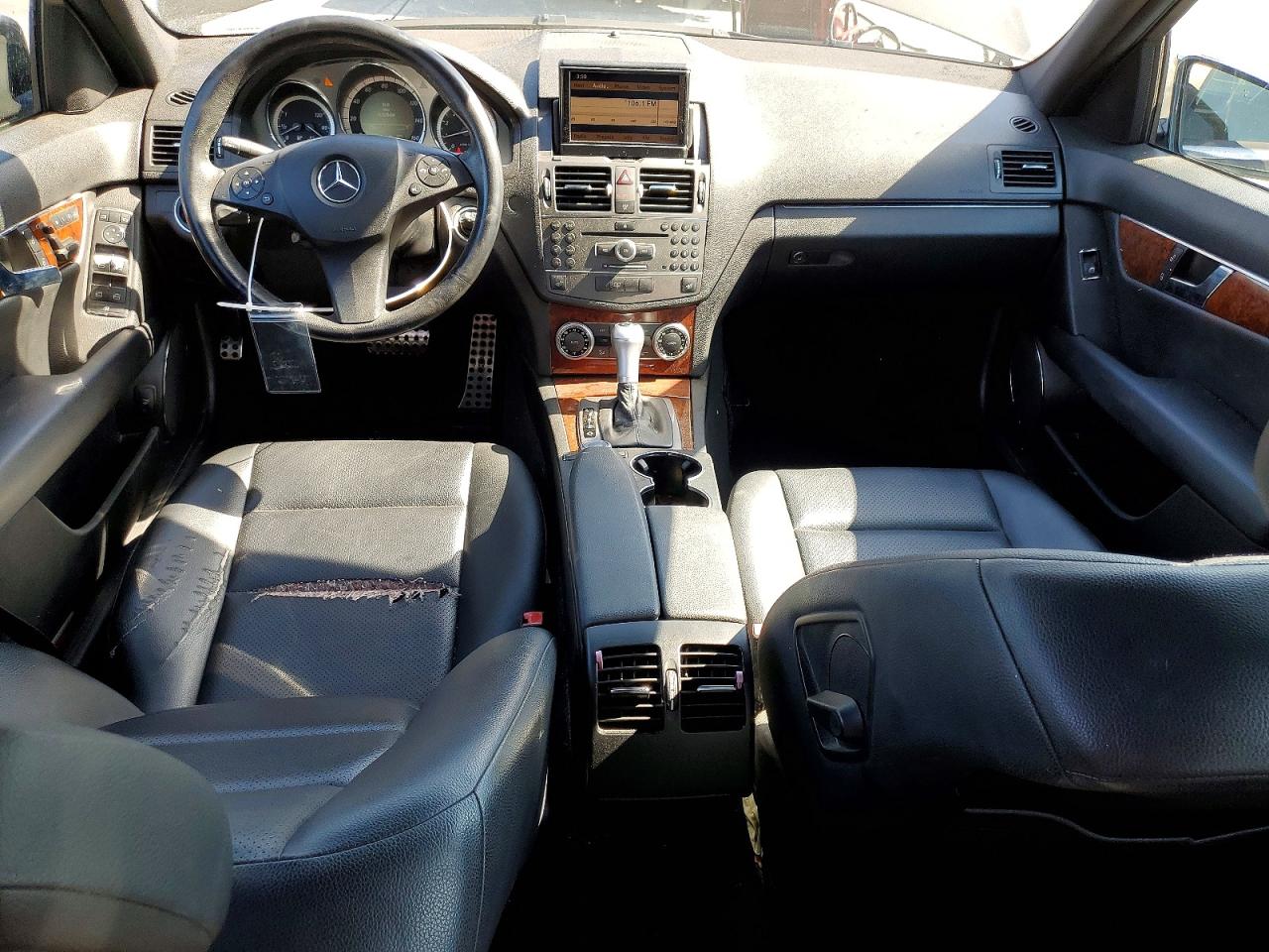 2010 Mercedes-benz C 300 4matic Black vin: WDDGF8BB5AF405253