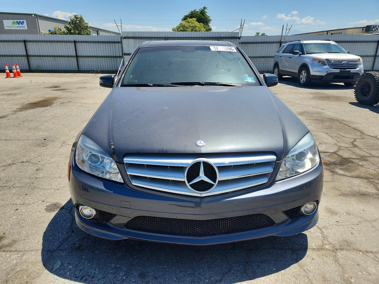2010 Mercedes-benz C-class C300 4matic Gray vin: WDDGF8BB5AF415085